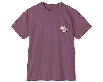 Burnt Out Era Unisex Garment-Dyed Pocket T-Shirt