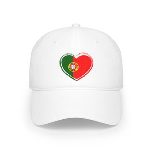 Portuguese Love Low Profile Baseball Cap