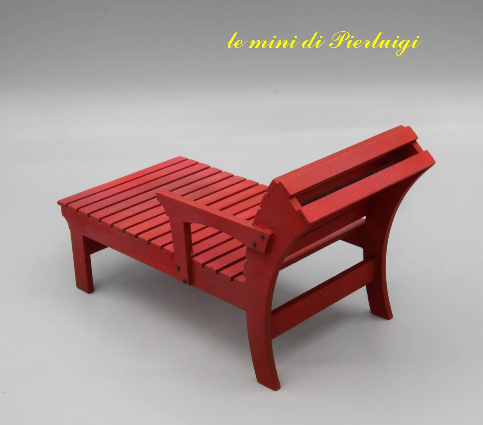 Wooden Kit Garden Bench for Dollshouse in 112 Scale Etsy