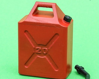 Miniatura de bote de plástico: accesorio para casa de muñecas, escala 1:12