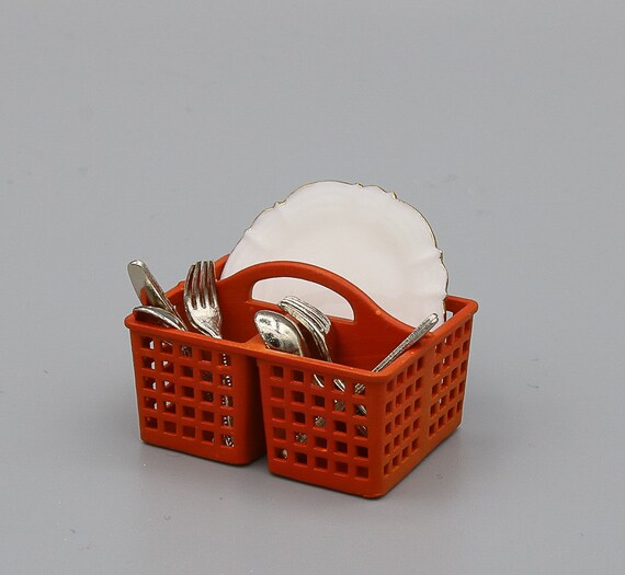 Cutlery Drainer Dollhouse 112th Scale Dollshouse Etsy