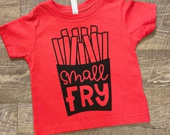 Small Fry T-shirt, Little Boy Tshirt, Toddler Boy T-shirt, Funny Boy T-shirt, Boy, Small Fry Shirt, Toddler T-shirt, Small Fry