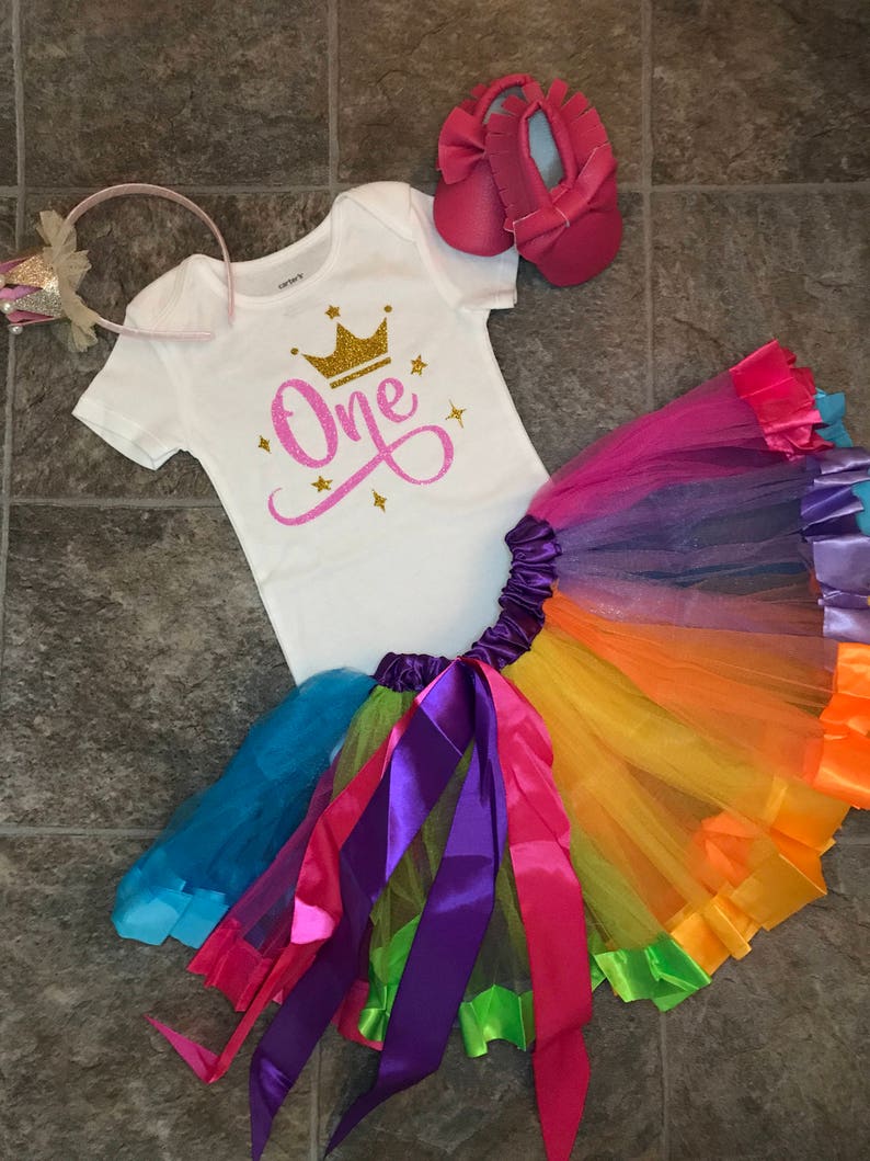 First Birthday Girl Birthday Shirt Glitter Girls Glitter Birthday Outfit Girl/'s First Birthday Toddler Birthday 1st Birthday Toddler