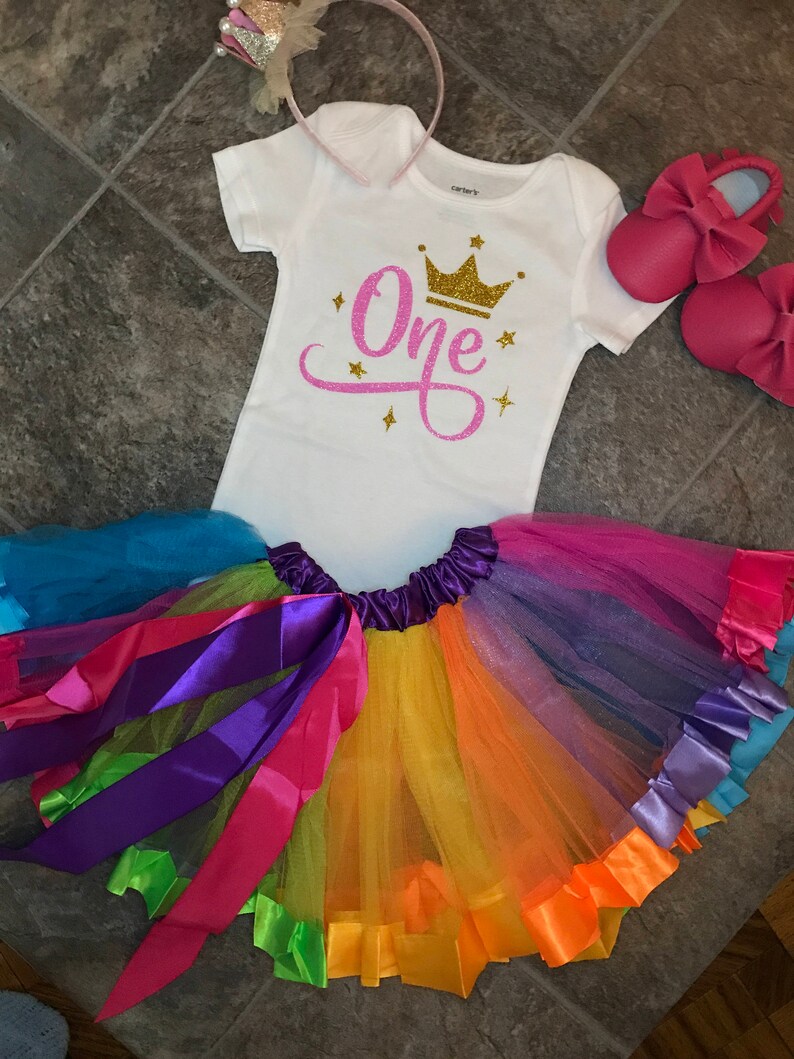 First Birthday Girl Birthday Shirt Glitter Girls Glitter Birthday Outfit Girl/'s First Birthday Toddler Birthday 1st Birthday Toddler
