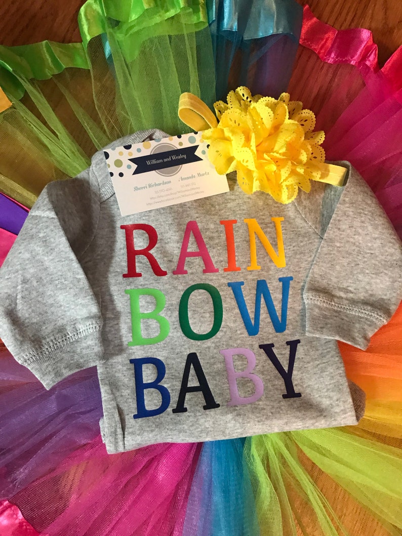 Rainbows New Baby Rainbow Baby Bodysuit Miracles Cute Baby Announcement New Baby Gift New Mom Gift Rainbow Baby Baby Shower Gift