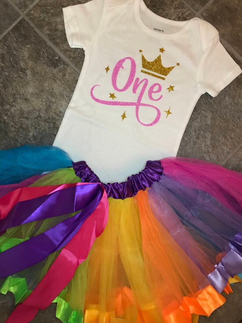First Birthday Girl Birthday Shirt Glitter Girls Glitter Birthday Outfit Girl/'s First Birthday Toddler Birthday 1st Birthday Toddler