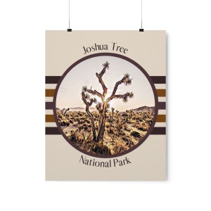 Joshua Tree National Park Print | Multiple Sizes | Matte Paper | National Park Print | California |