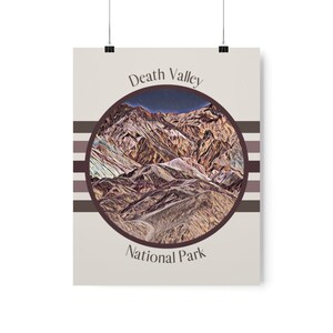 Death Valley National Park Print | Multiple Sizes | Matte Paper | National Park Print | California |