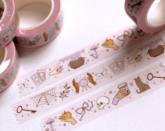 Cinta washi de bruja moderna