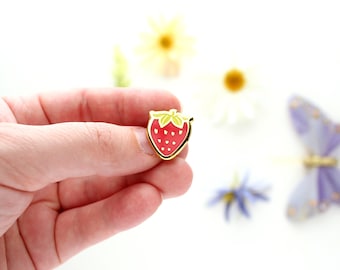 Lil Strawberry Enamel Pin
