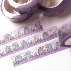 Graveyard Cats Washi Tape