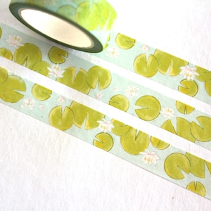 Water Lily Pad Washi Tape