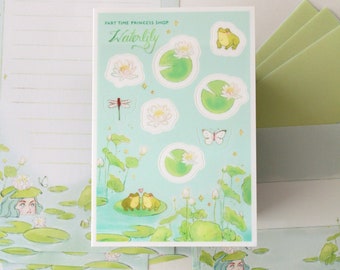 Waterlily Sticker Sheet