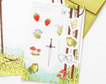 Enchanted Forest Sticker Sheet