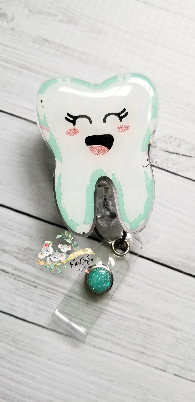 Dentist Badge Reel Nurse Badge Reel Tooth Badge Reel Dental Etsy