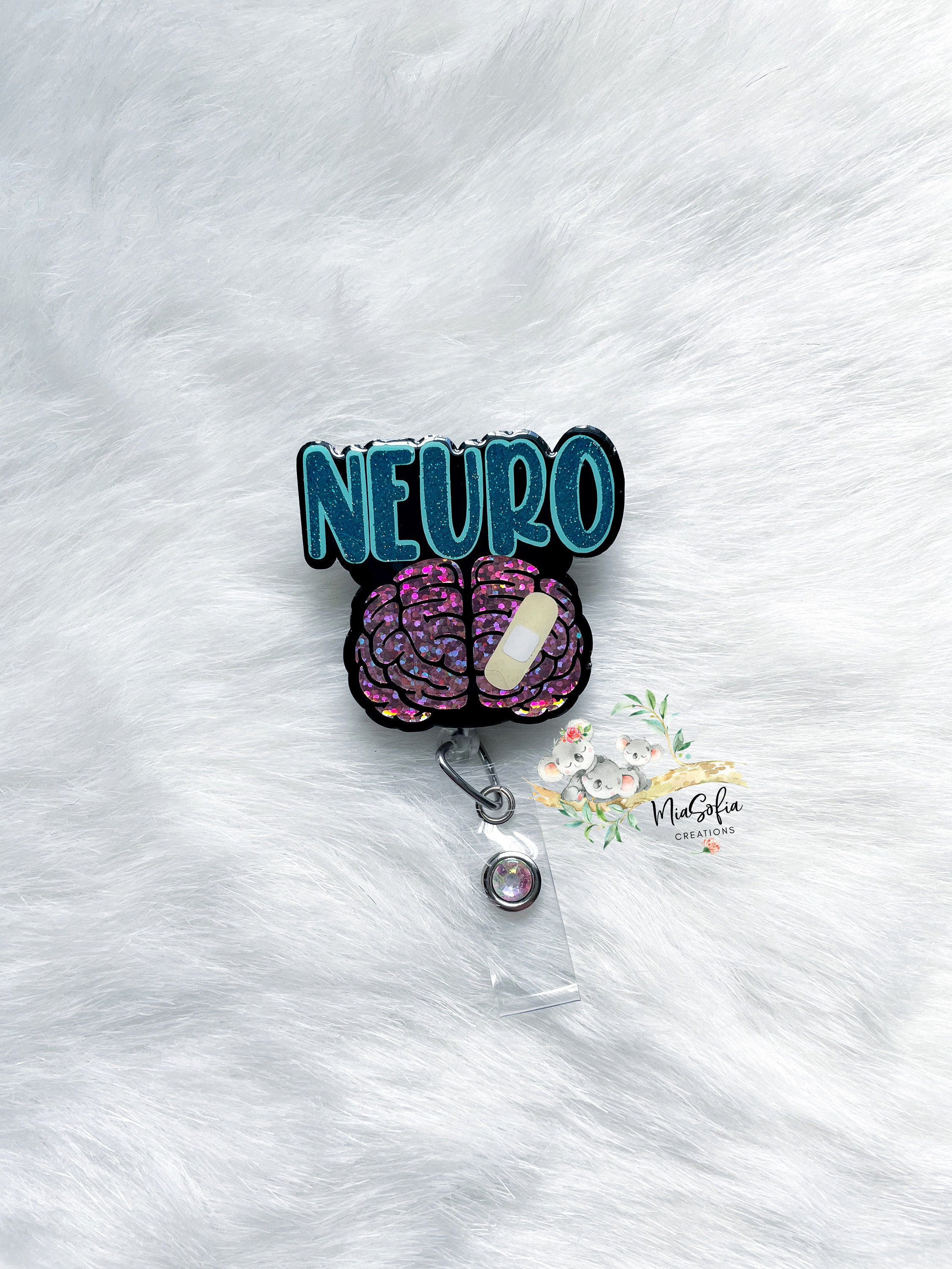 Brain Badge Reel 