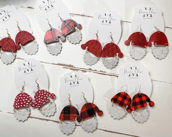 Santa Earrings