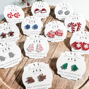 Christmas/Holiday studs