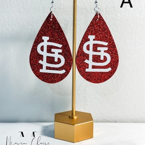 New MLB St. Louis Cardinals RED Fan Chain Necklace Foam