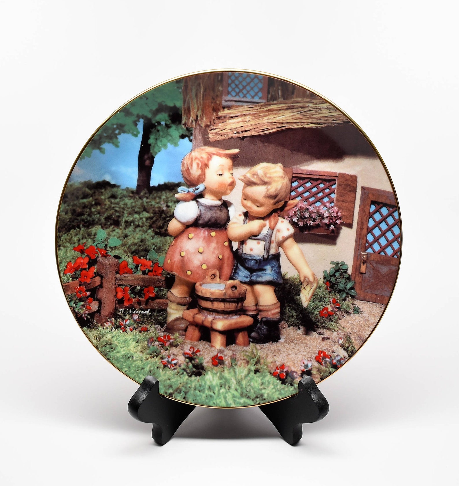 HUMMEL DANBURY MINT Collectible Plate Hummel Little Etsy