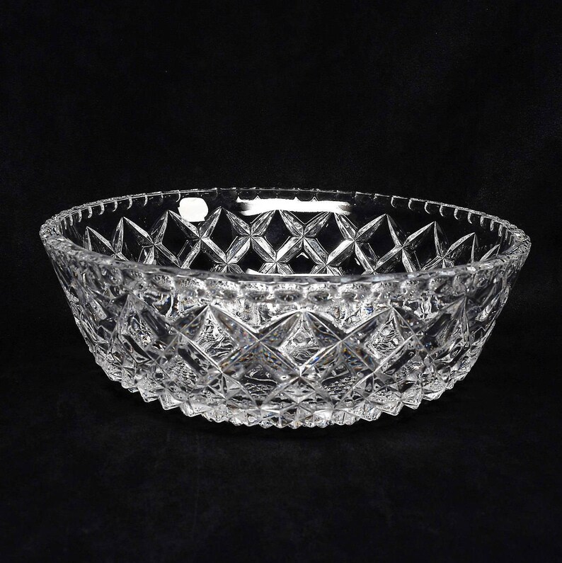 BOHEMIA CRYSTAL BOWL Lead Crystal Bowls Bohemia Crystal Etsy