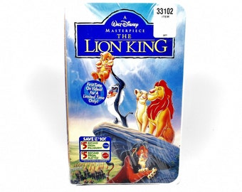 A Walt Disney Masterpiece The Lion King VHS ~ Collectible