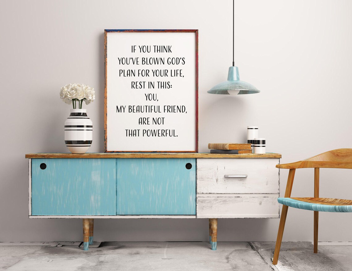 Printable Wall Art Home Decor Quotes Poster Motivational Etsy