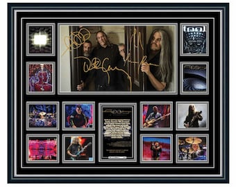 Tool In Concert 2020 Fear Inoculum Australia Photo Signed Limited Edition Memorabilia Frame