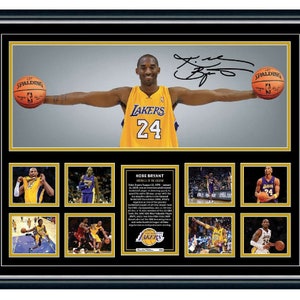 Kobe Bryant Wings LA Lakers Signierte Limitierte Auflage von Memorabilia