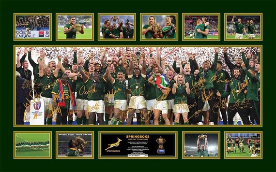 South Africa Springboks 2023 Rugby World Cup Signed Limited