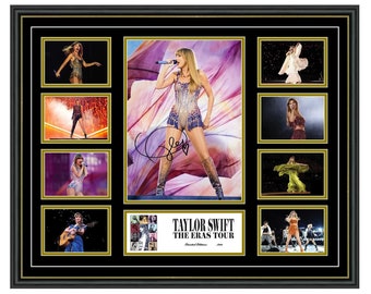 Taylor Swift The Eras Tour Signed Limited Edition Memorabilia Frame