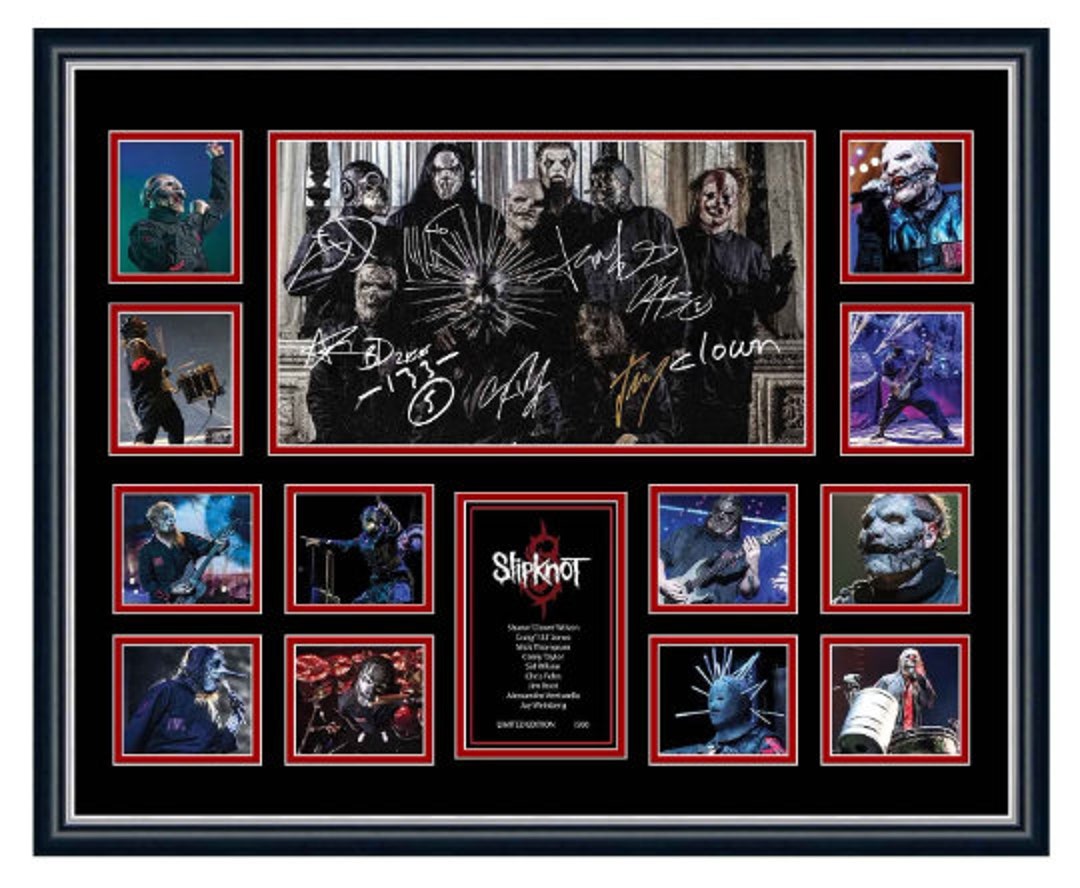 Official Slipknot Band T-Shirt - Corey Taylor & Joey Jordison Graphic, Unisex Tee In S-XXL - View #10
