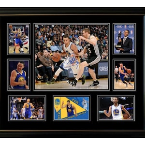 Stephen Curry 2022 NBA Finals Winner Golden State warriors signierter limitierter Memorabilien-Rahmen