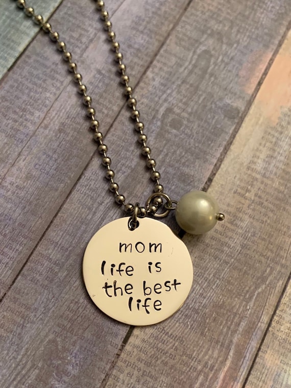 mom life necklace