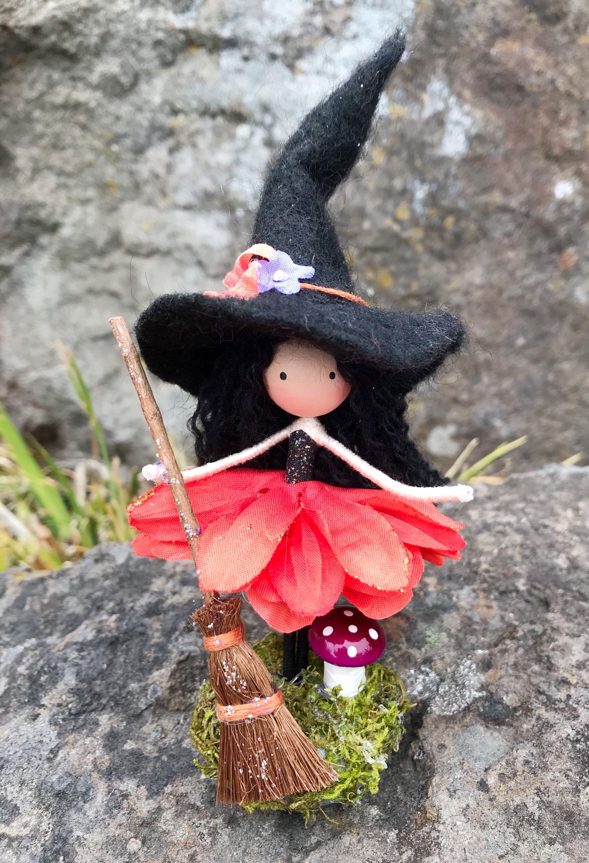 diy kitchen witch doll