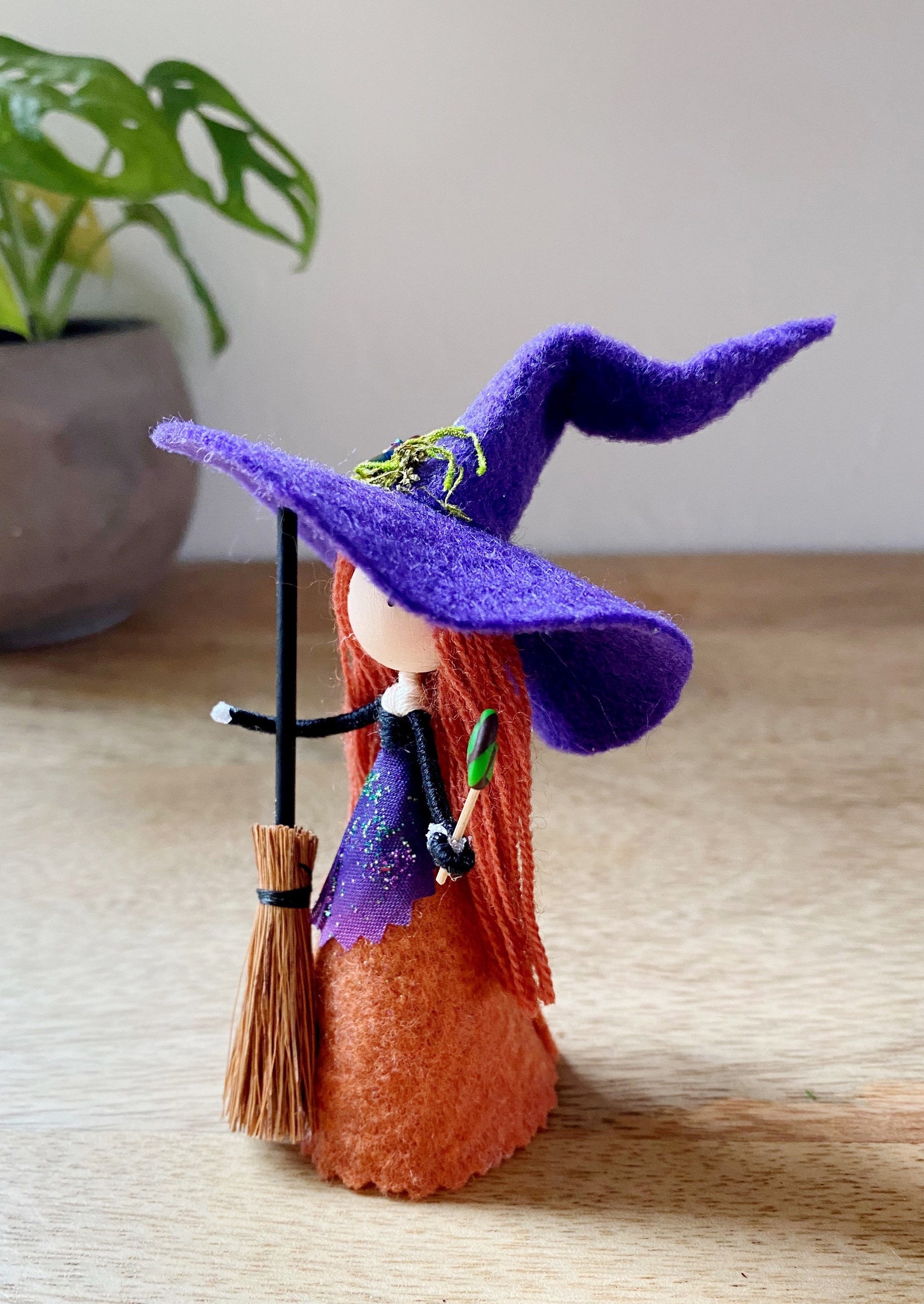 diy kitchen witch doll