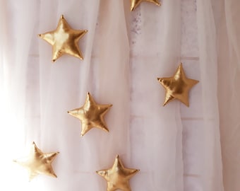 7 Stars wall hanging,stars decor,stars nursery decoration,wall decor