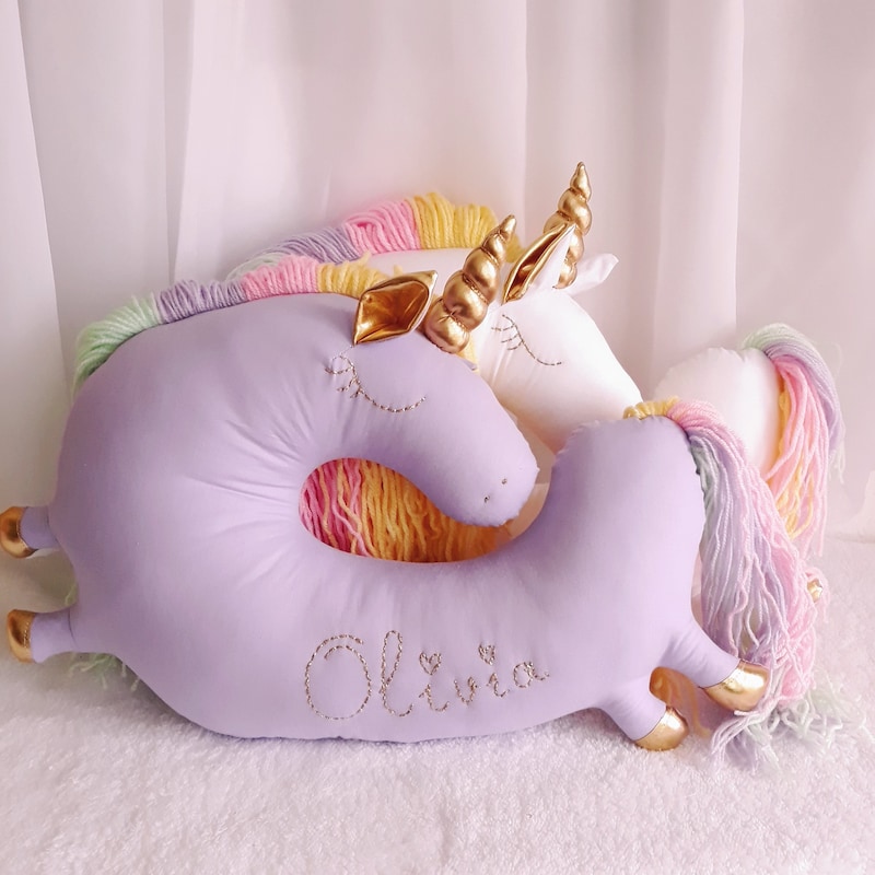 Unicorn Pillow - Etsy