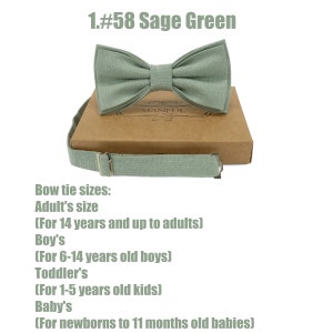 Sage Green Bow Tie, Bow Tie, Noeuds Papillone,  Geen Bow tie, Groomsmen Necktie,  Green  necktie,Sage Green Bow Tie,Green Bow tie,Pale green