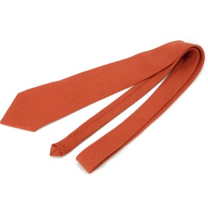 Burnt orange bow tie,rust orange bow tie,orange bow tie,orange bow tie,orange necktie,orange necktie, noeud papillon orange brûlé,bow tie zdjęcie 2