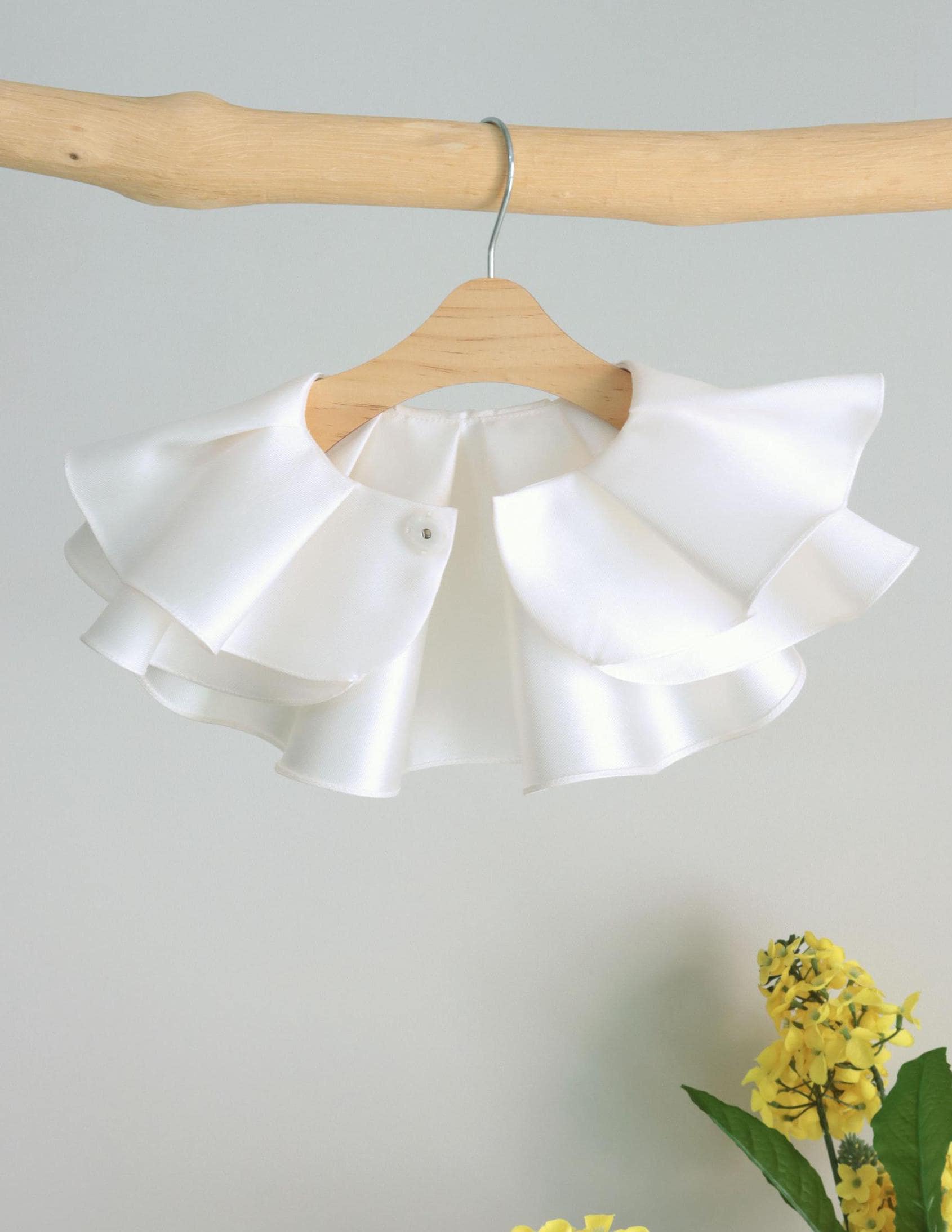 Ruffle Collar Cape Sewing Pattern | PDF + Video Tutorial | Easy Sewing ...