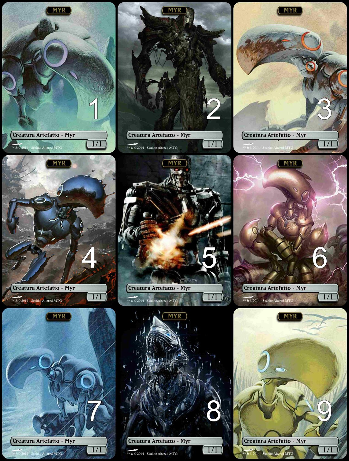Mtg Token Template Mtg Token Template