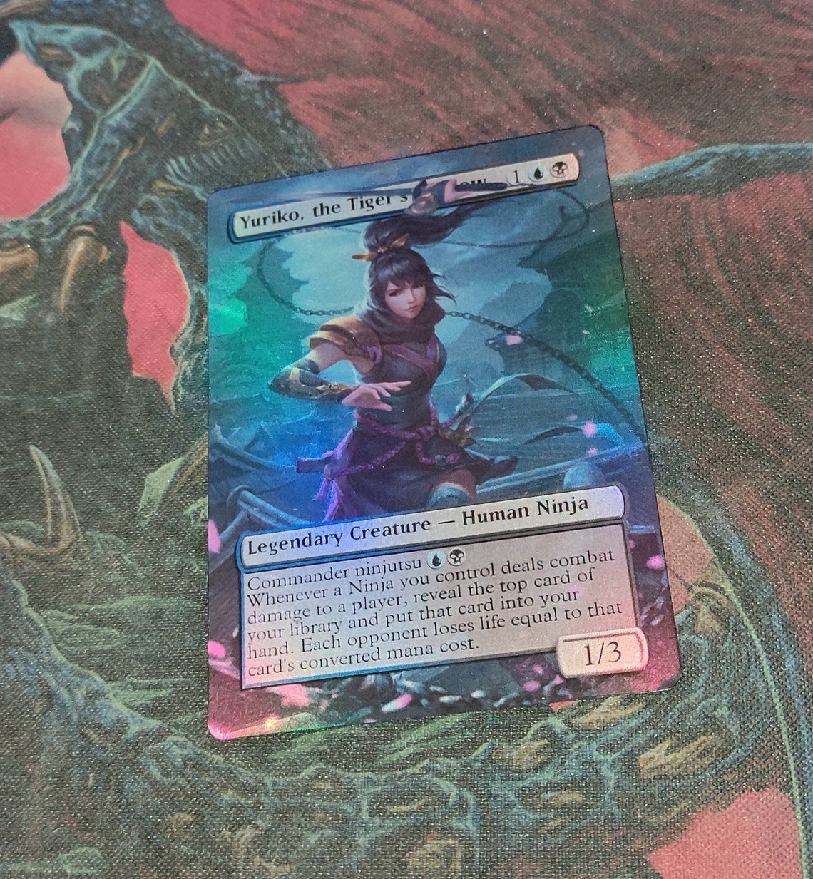 MtG Yuriko the Tiger's Shadow Alternative Art // Chose Etsy
