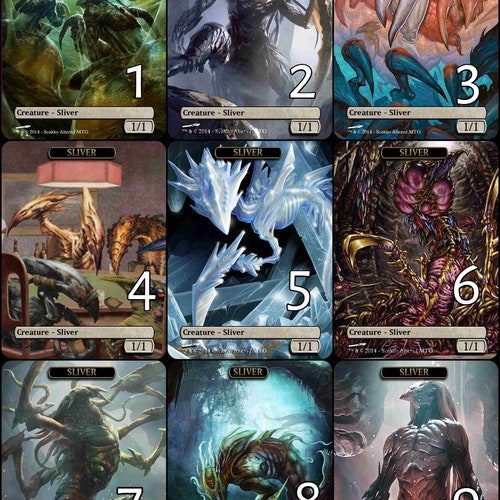 Sliver MTG Token | Etsy