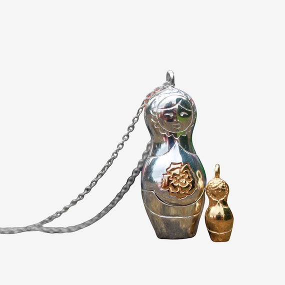 Pendentif poupée russe T1759 : Artisanat russe sur notre boutique en