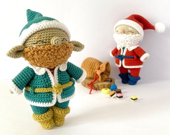 Santa Claus and Ralphie the Elf