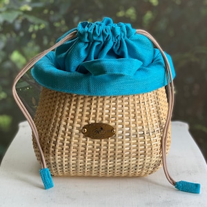Child’s Bike Basket & Liner - Lightship Nantucket Bike Basket