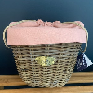 Bike Basket & Liner - Tuckernuck Oval Nantucket Bike Basket