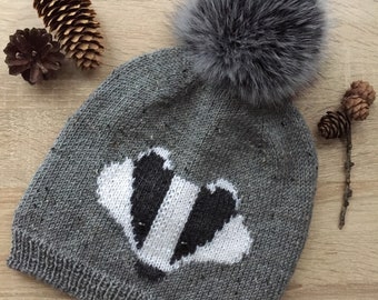 badgers winter hat