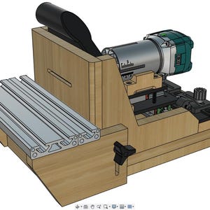 Woodworking plans - woodworking jig - slot mortiser, DIY domino